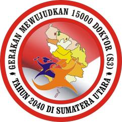 Logo 15000 DOKTOR S3 Sumatera Utara